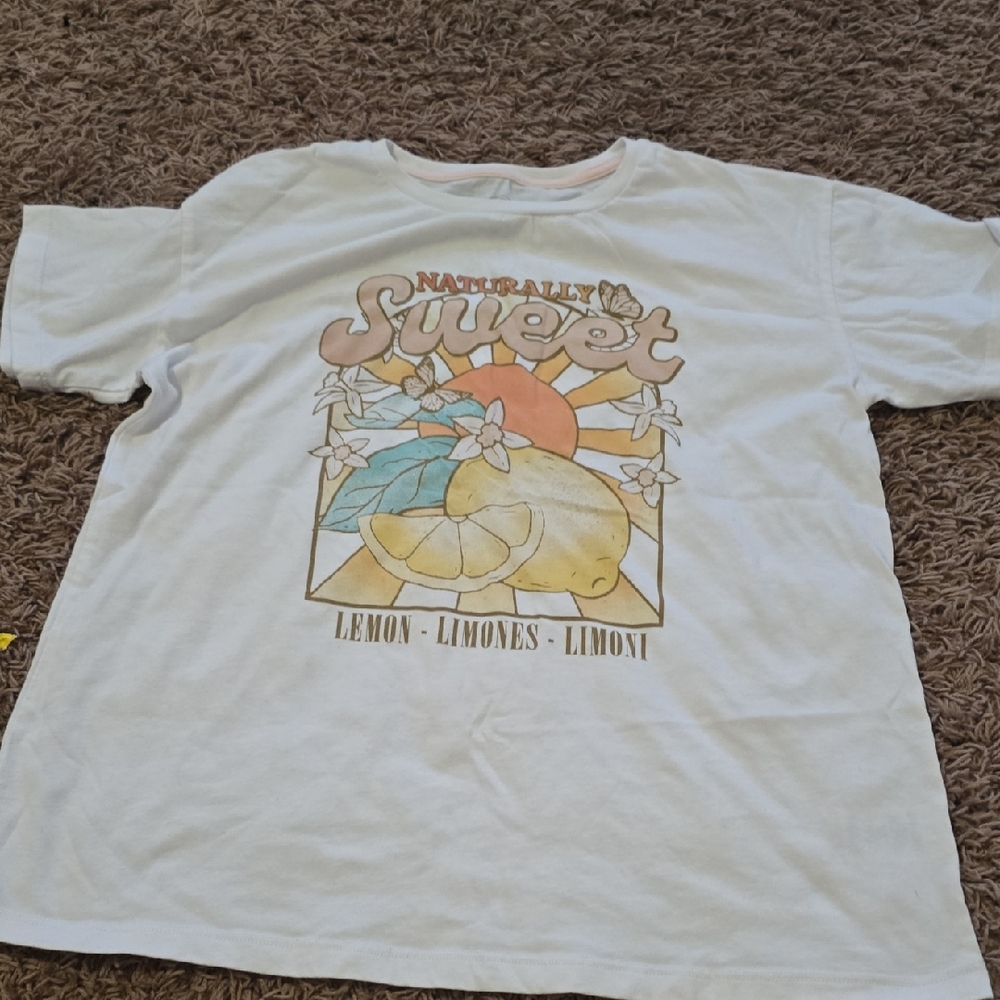 Naturally Sweet Kids White T-Shirt